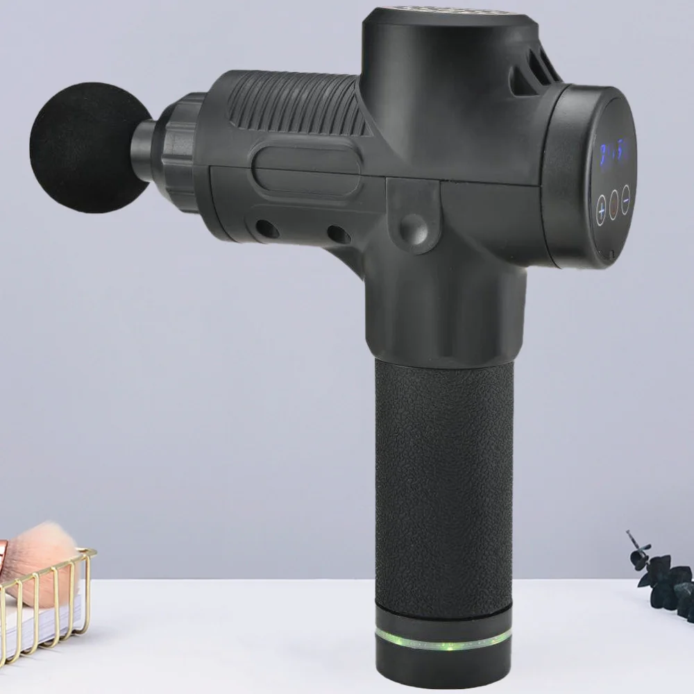 

1 Set Carbon Fiber Fascia Massager Muscle Relaxation Massager Vibration Fitness Equipment for Fitness Lover Friends with AU Plug