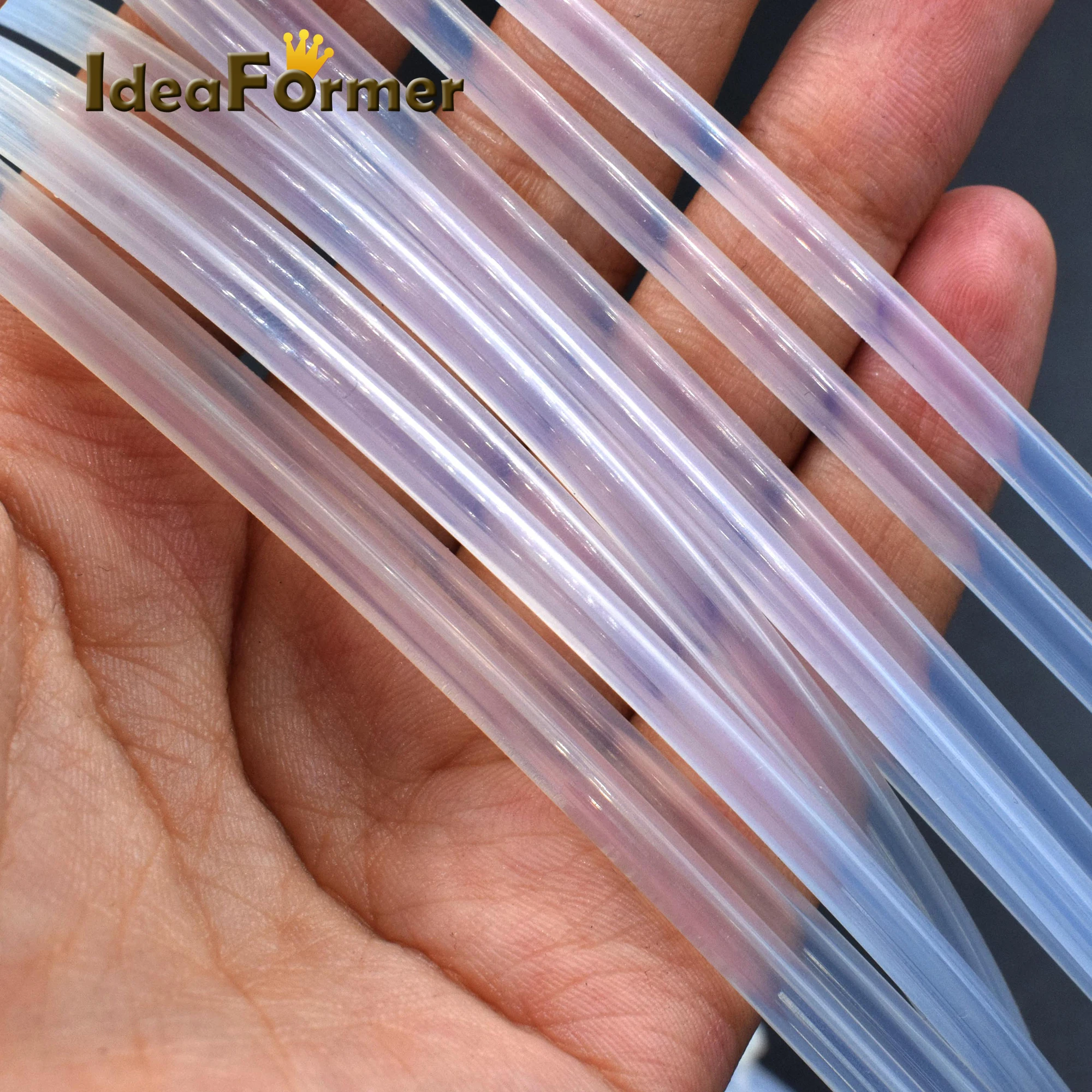 1 м 3D принтер 2*4 мм Прозрачный PFA PTFE трубка тефлоновая труба J head hotend RepRap Rostock Bowden