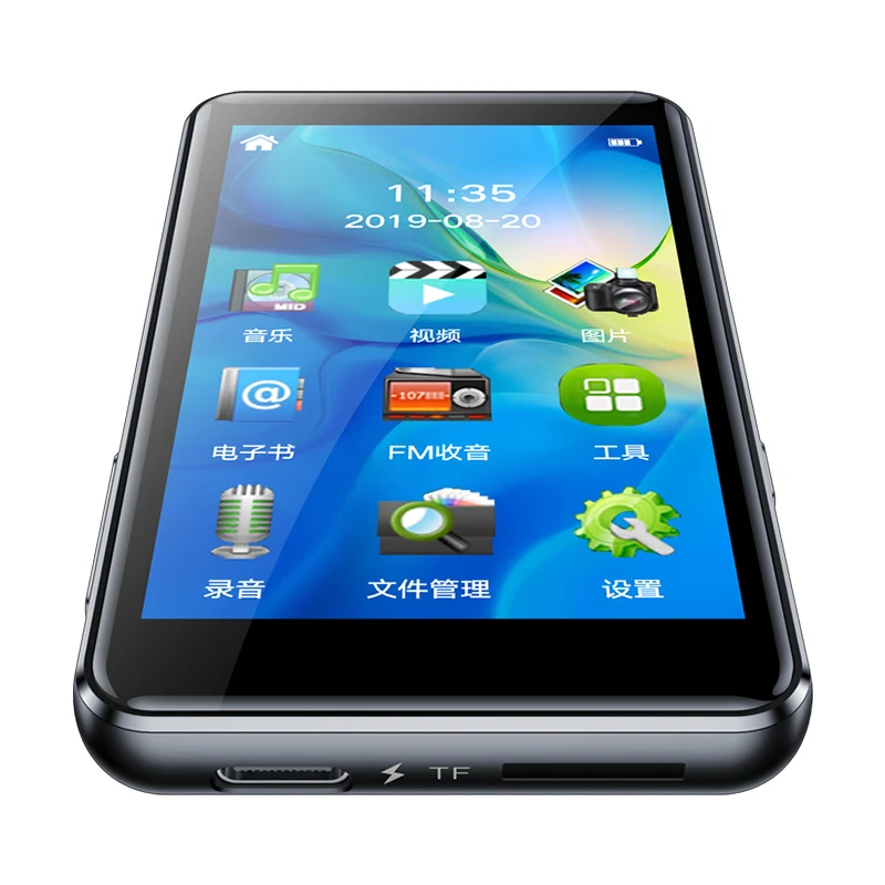 Mp3-плеер Lenovo BT5.0 3 дюйма 8 ГБ IPS LRC 1080P | Электроника
