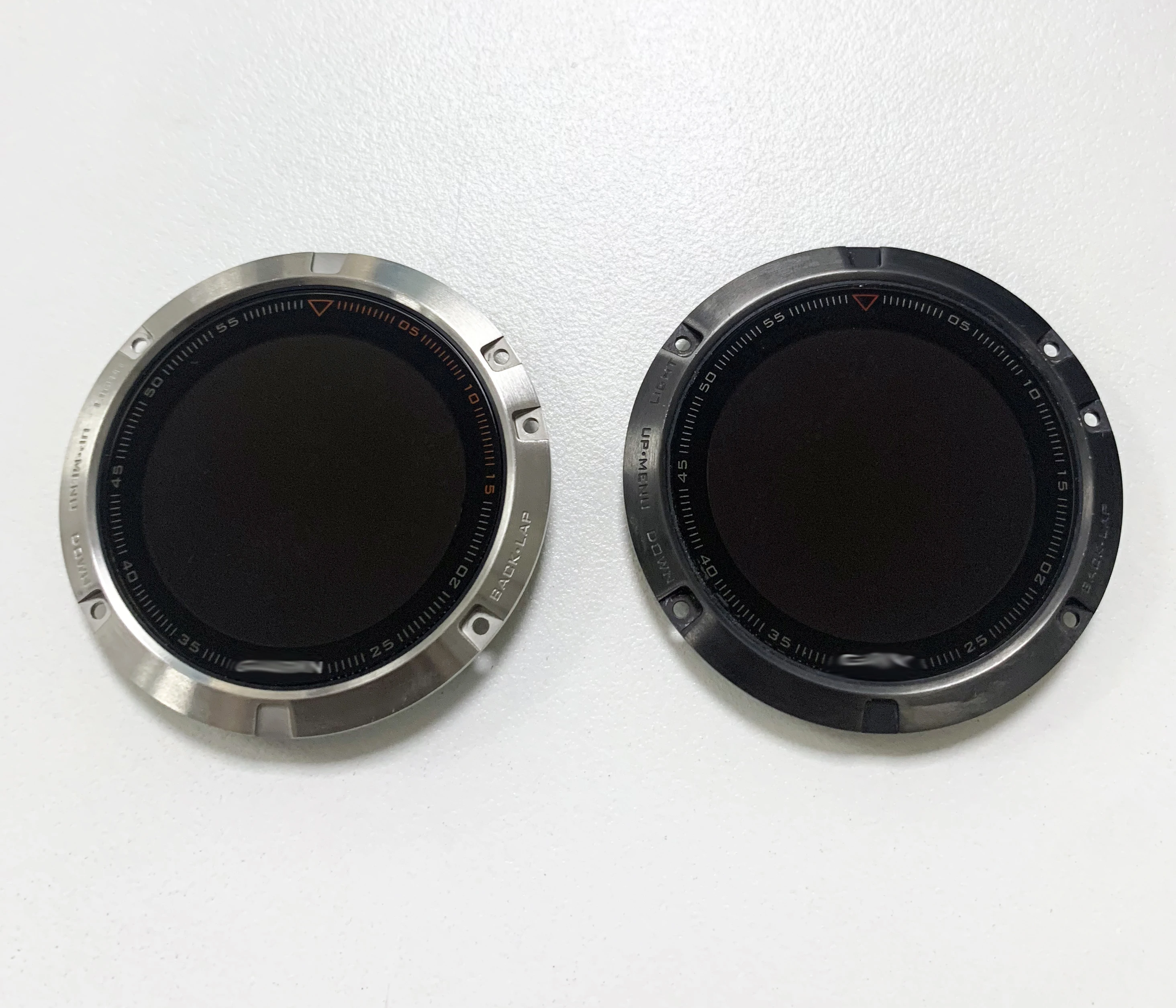 ЖК-экран для GARMIN Fenix 5 в сборе с рамкой серебристый гранитом сланцевый серый