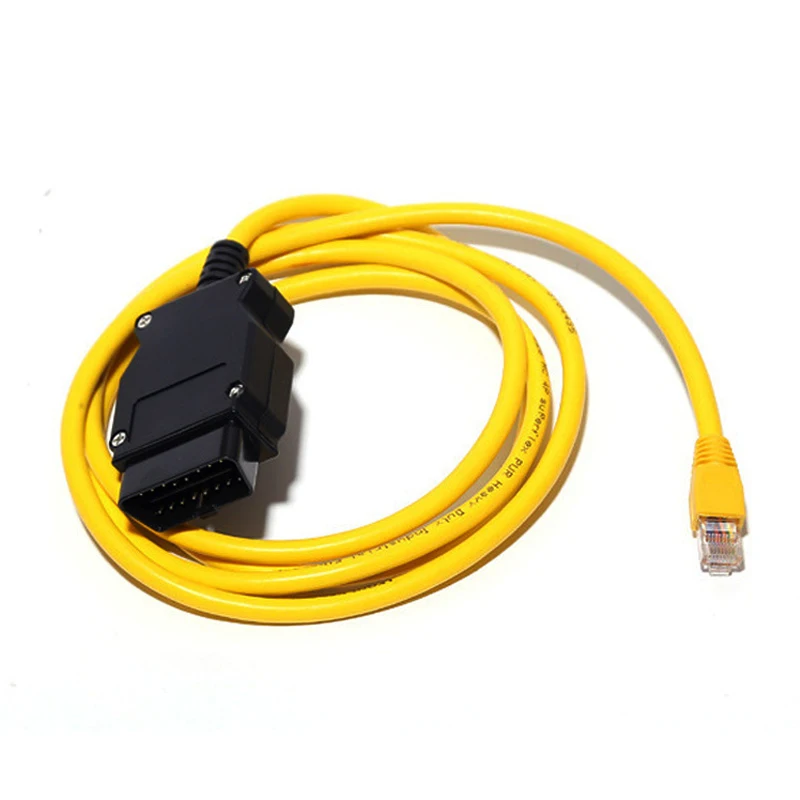 Качественный кабель E-SYS ENET для BMW серии F ICOM OBD2 диагностический кодирования Ethernet