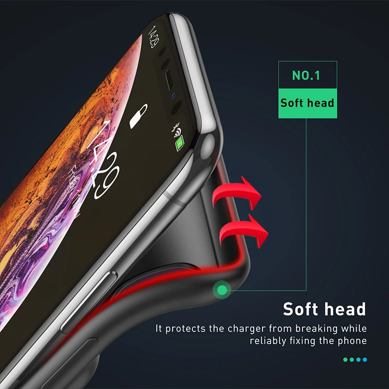 Baseus, 3300 мА/ч, чехол, зарядное устройство для телефона iPhone X/XS, XR, XS Max, чехол для аккумулятора, чехол для зарядного устройства, чехол для мобильного телефона