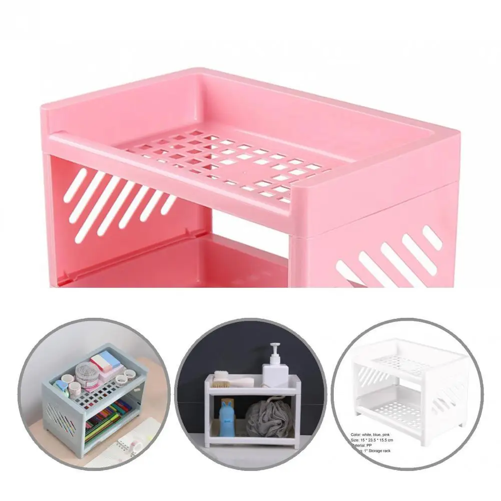 

Desktop Storage Box Practical Wear-resistant Desk Rack Fine Workmanship Multi-function Desktop Rack