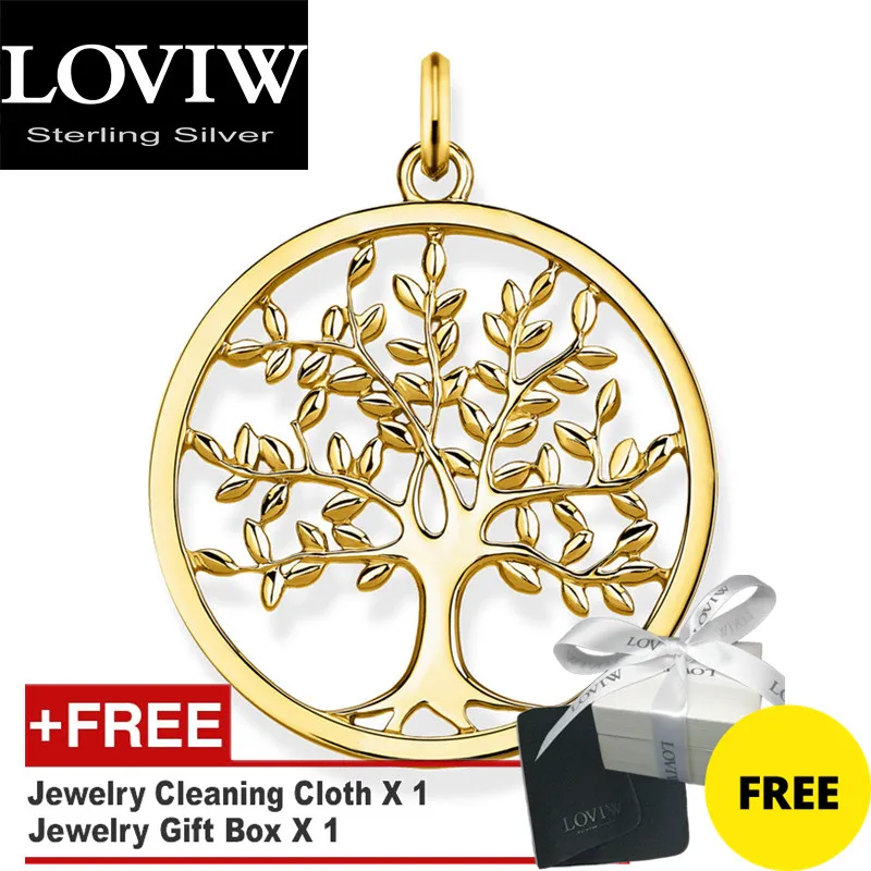Кулон золотое дерево модные ювелирные изделия для любви из серебра 2020 пробы с