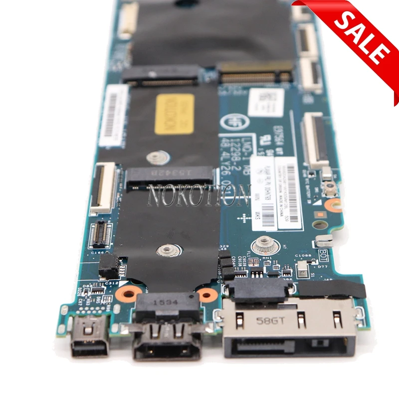Материнская плата NOKOTION для ноутбука Lenovo ThinkPad X1 Carbon 00HN769 основная SR1EA I7-4600U CPU 8 Гб RAM