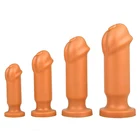 Супер огромные анальные секс-игрушки большие Анальная пробка бусины большой фаллоимитатор без Вибрации анус расширение простаты массаж эротические продукты для взрослых