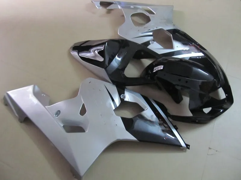 Комплект обтекателей для мотоцикла GSXR600 750 K4 04 05 GSXR 600 GSXR750 2004 2005 ABS Серебряный