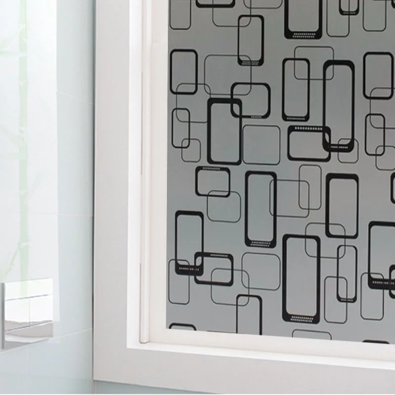 Оконная пленка для стекла цвета самоклеящиеся Стикеры домашний декоративный