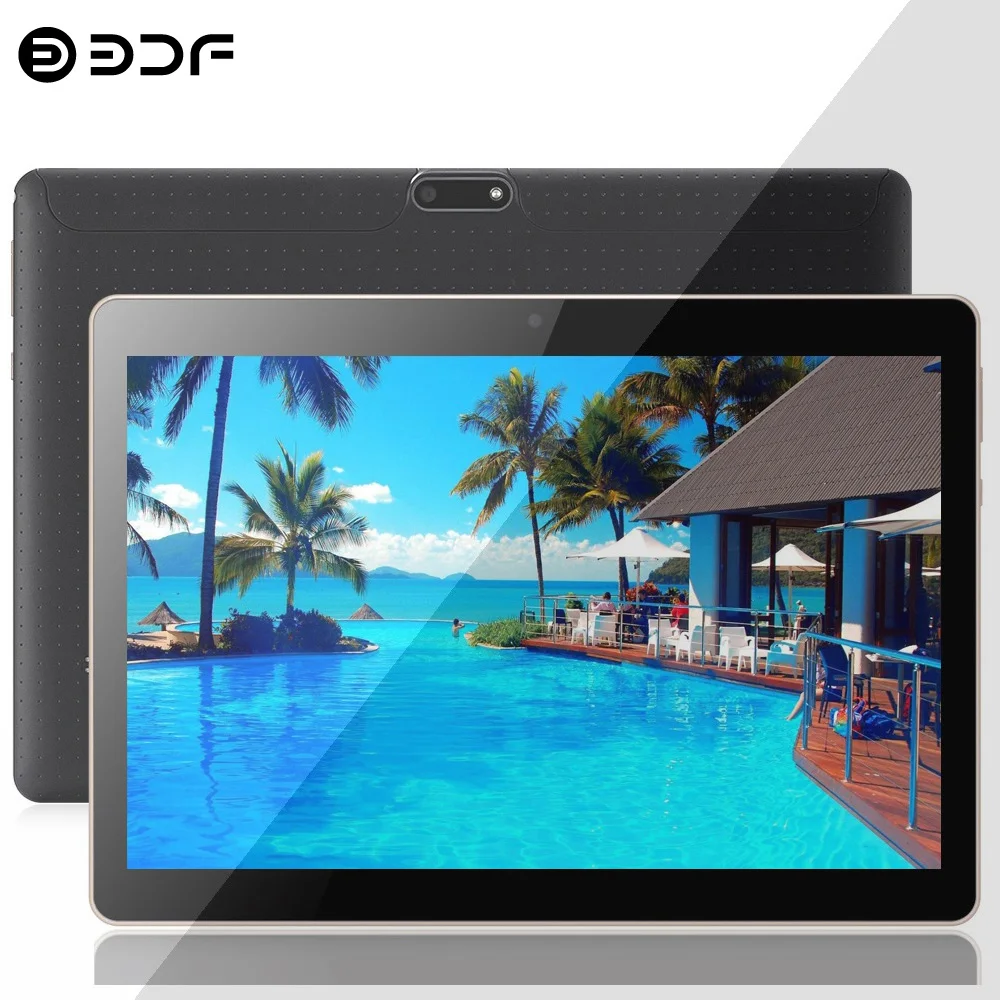 New 10.1 Inch Tablet Pc 4GB RAM 64GB ROM Octa Core Dual 4G Phone Call LTE WiFi Bluetooth Google Play Android Tablets