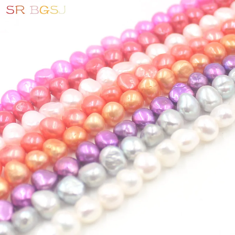 Бесплатная доставка 8 9 мм оптовая торговля форма Барокко Форма картофеля