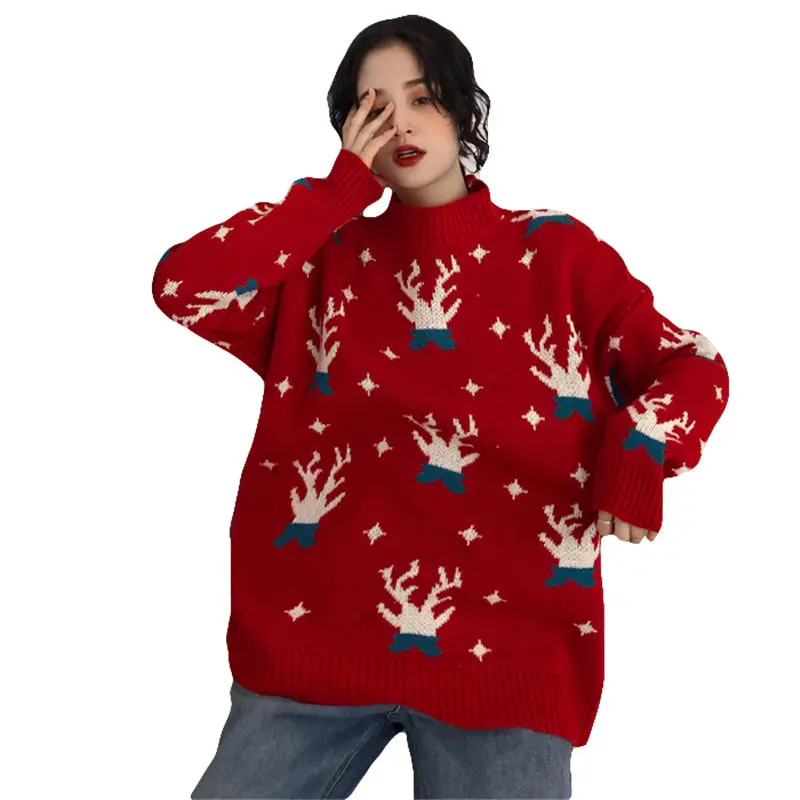 

Свитер женский трикотажный, Осень-зима 2019