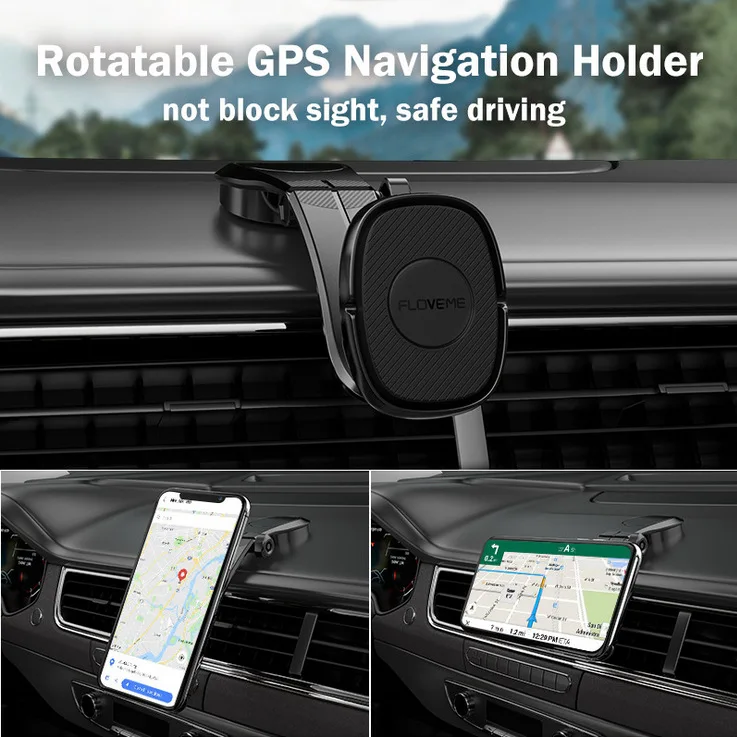 magnetic car phone holder for caruniversal vehicle cell phone mount cradle magnet gps car mount dashboard free global shipping