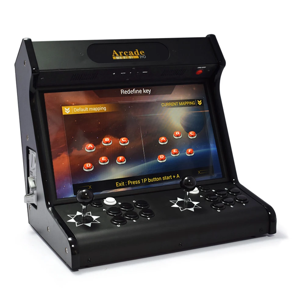 

18.5 inch IPS screen desktop home game console WIFI Pandora 3D arcade fighting class 8000 in 1