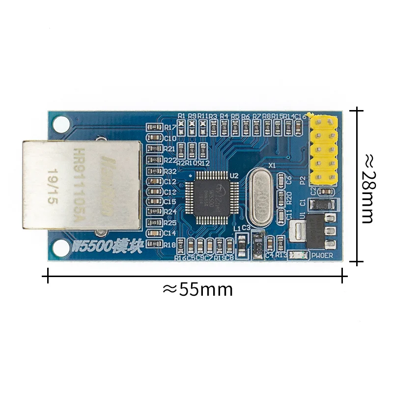 Сетевой модуль W5500 Ethernet аппаратное обеспечение TCP / IP 51/STM32 программа