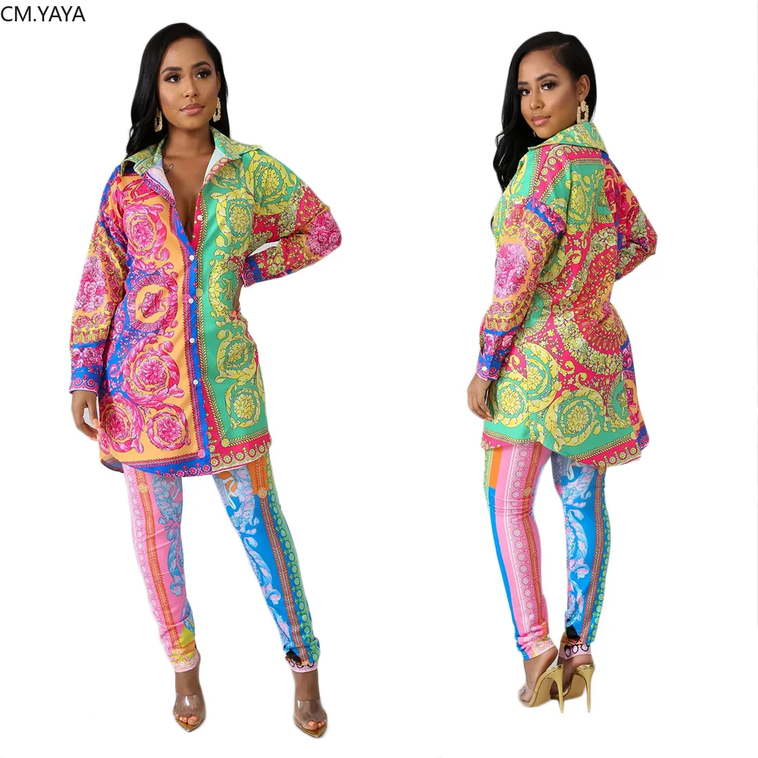 GL осенне зимний женский комплект спортивный костюм африканская национальная