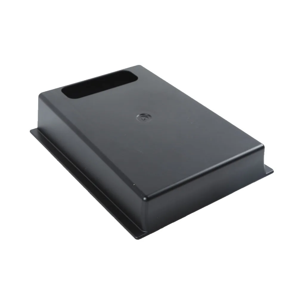 

Stowing Tidying For Dodge Charger 2015+ Car Center Console Armrest Storage Box Insert Organizer Tray ABS Black Accessories
