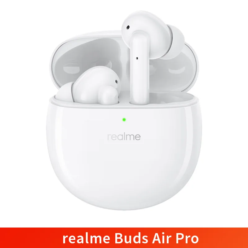original realme buds air pro tws bluetooth earbuds sports waterproof gaming headset anc fast charge wireless headphones free global shipping