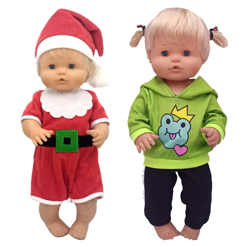 

40 см, одежда для куклы Nenuco, пальто, Рождественский набор, 16 дюймов, кукольный костюм для девочки, детский подарок, игрушки, аксессуары