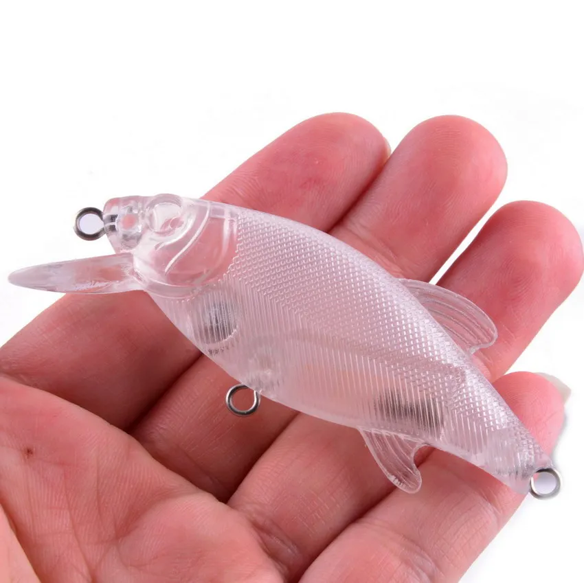 

20pcs DIY Unpainted Lure Bodies Vibe Fishing Lure Hard Artificial Bait VIB CrankBait 9g 8cm Carp Blank Fishing Lures Bait