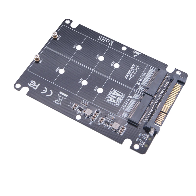 Фото Адаптер SSD M.2 SSD в U.2, адаптер M.2 NVMe Key B/M NGFF SSD в PCI-e U2 SFF-8639, конвертер PCIe M2 для настольного компьютера №2