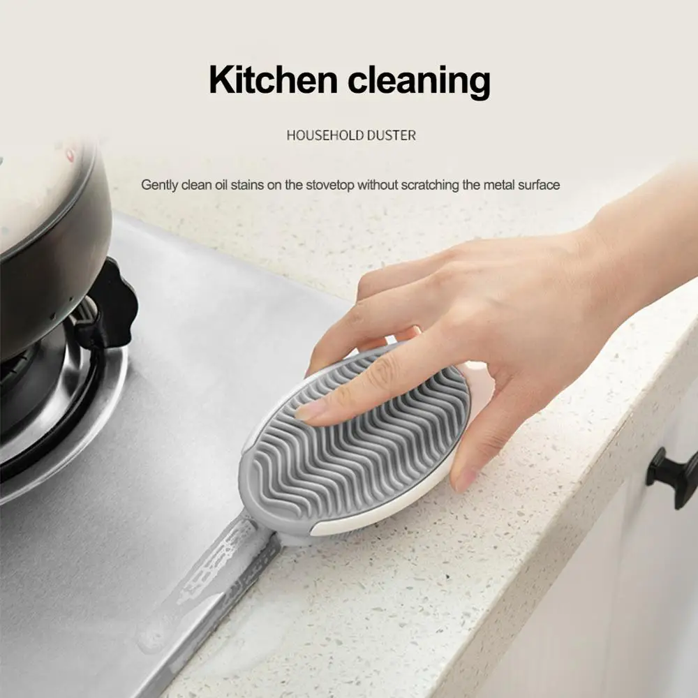 

Glass Window Wiper Window Cleaner TPR Silicone Laundry Brush Multifunctional Cleaning Brush Bathroom Cleaning Set