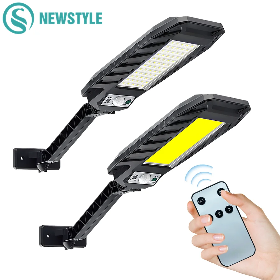 Настенный уличный светильник 72/180 светодиодный фонарь на солнечной батарее IP65