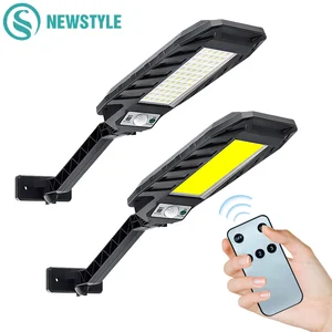 Настенный уличный светильник 72180 светодиодный уличный фонарь на солнечной батарее, IP65, водонепроницаемый, с датчиком движения, для дорожек, переулка, двора, улицы, ночное освещение