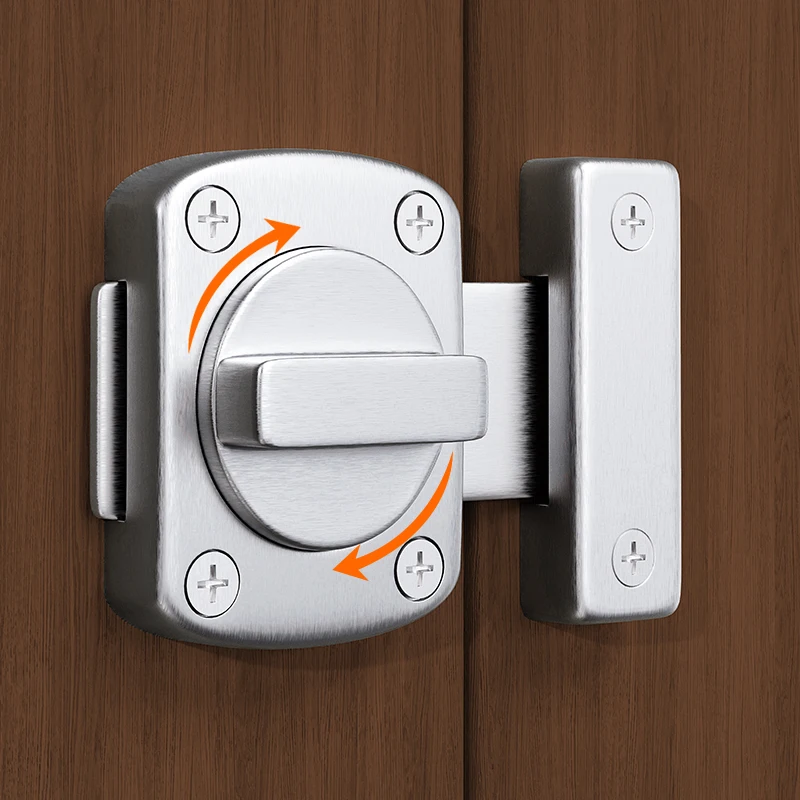 Защелка дверная из цинкового сплава универсальная утолщенная для раздвижных