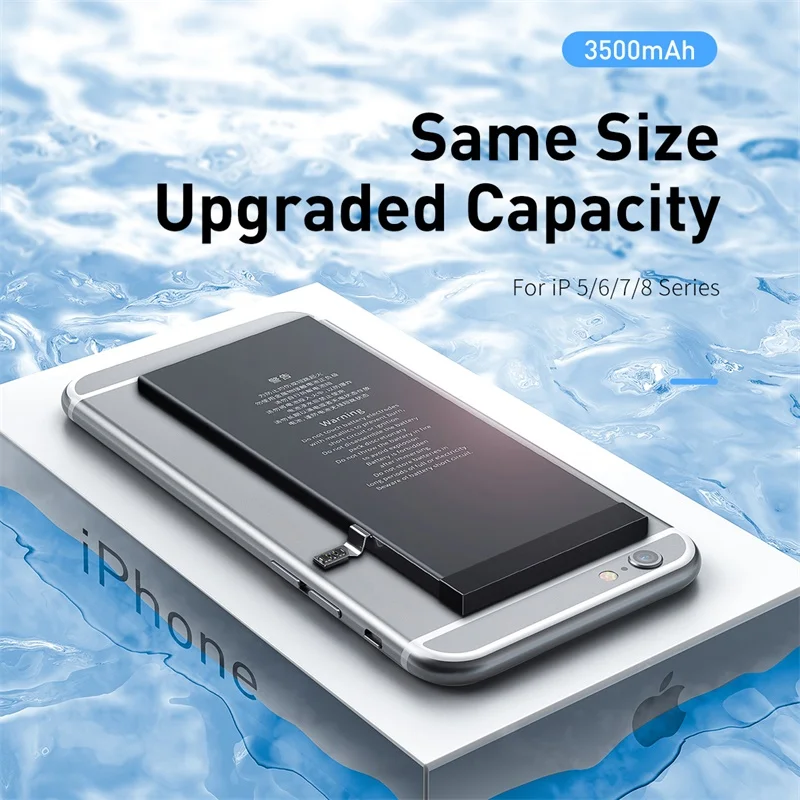 Baseus 3500 мАч аккумулятор для мобильного телефона высокой емкости iPhone 6 Plus 6S