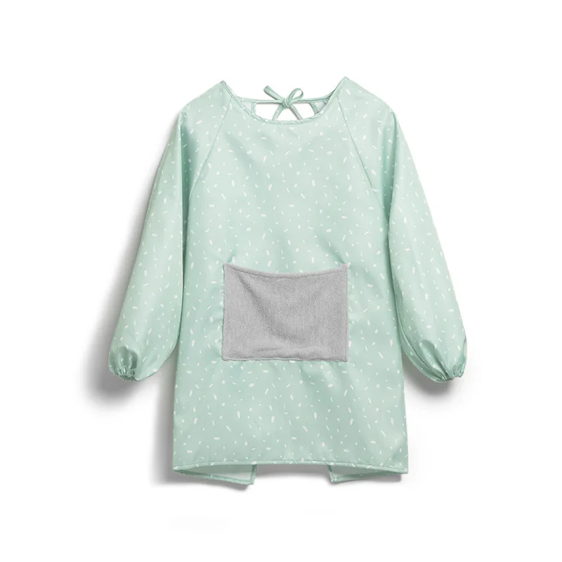 

Kitchen Sleeve Home Erasable Apron Kitchen Long Sleeve Apron Korean Waterproof and Oil-proof Apron Adult Cooking Smock Household