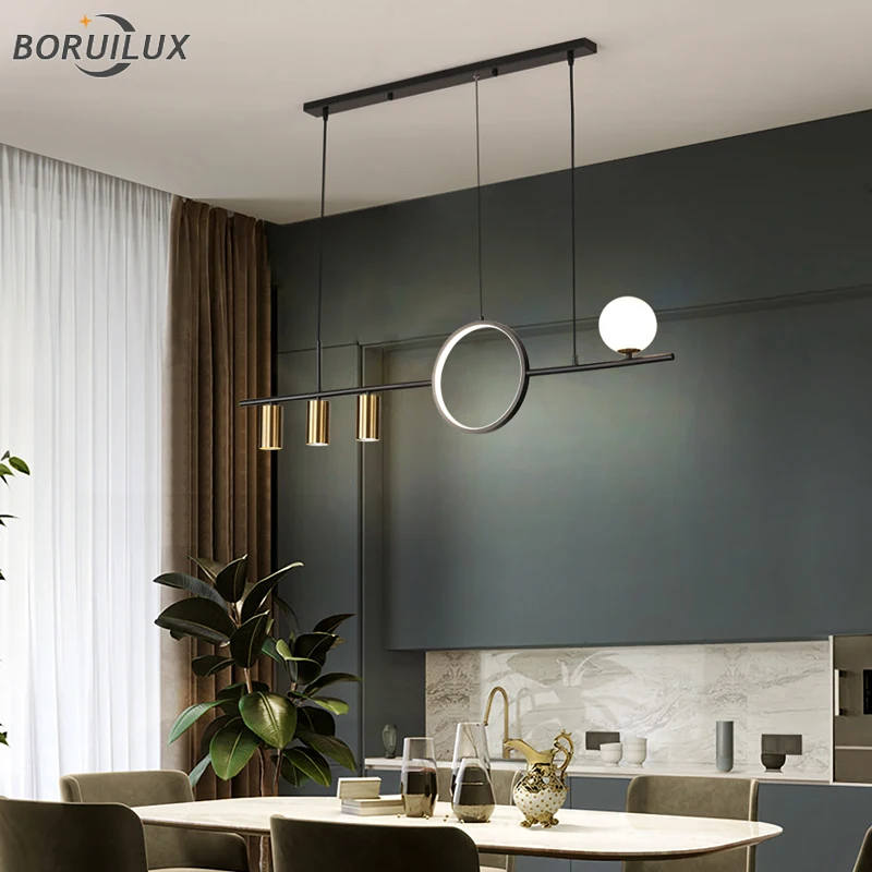 Современные креативные светодиодные подвесные светильники с приглушением