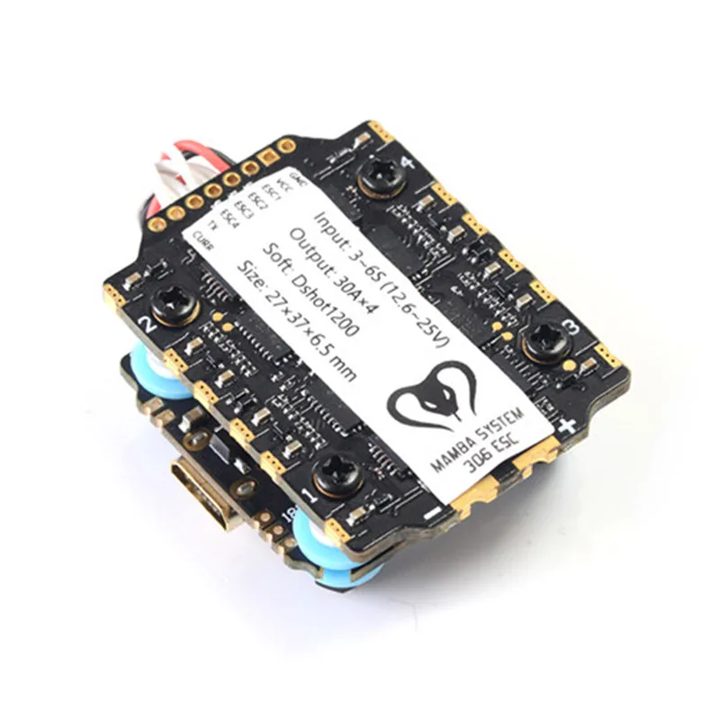 New Diatone MAMBA F722 MINI STACK Flight Controller & 306 DSHOT1200 4IN1 ESC 30A 6S FPV Racing Brushless With OSD | Игрушки и хобби