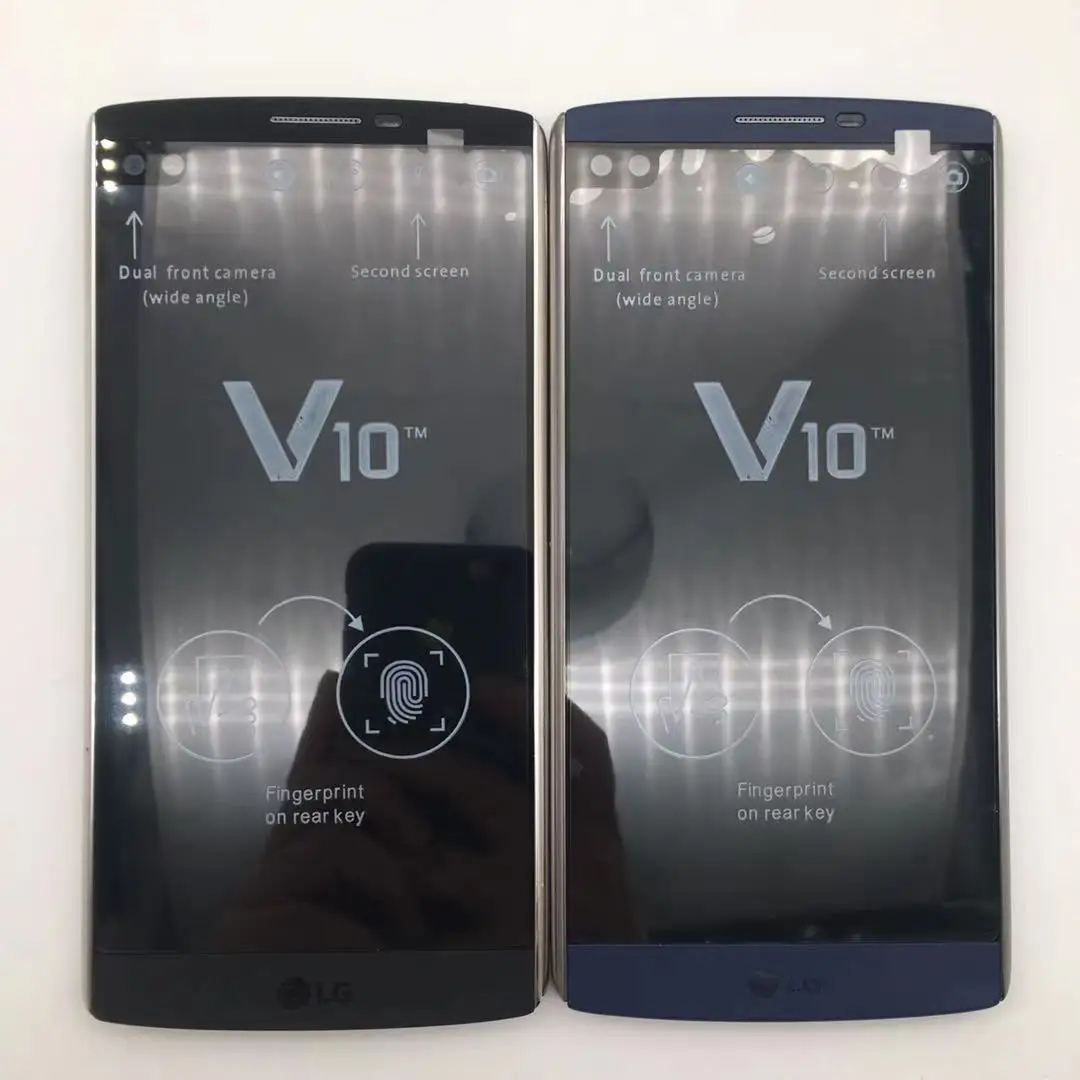 lg v10 refurbished original unlocked lg h900 h901 5 7 4gb ram 64gb rom single 3 cameras phone free global shipping