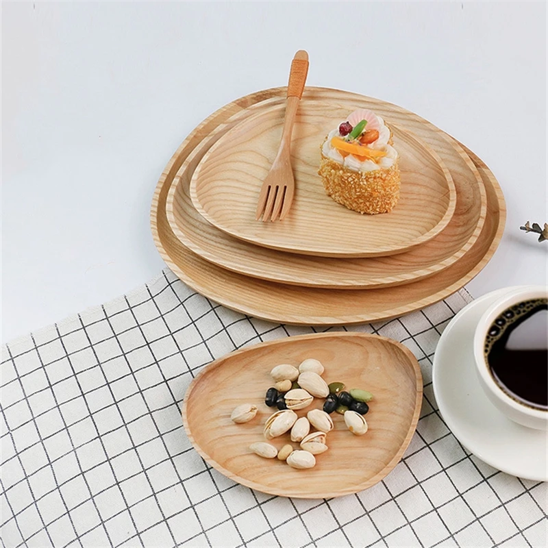 

Oval Shape Candy Fruit Dishes Saucer Tea Dessert Dinner Plate Storage Tray