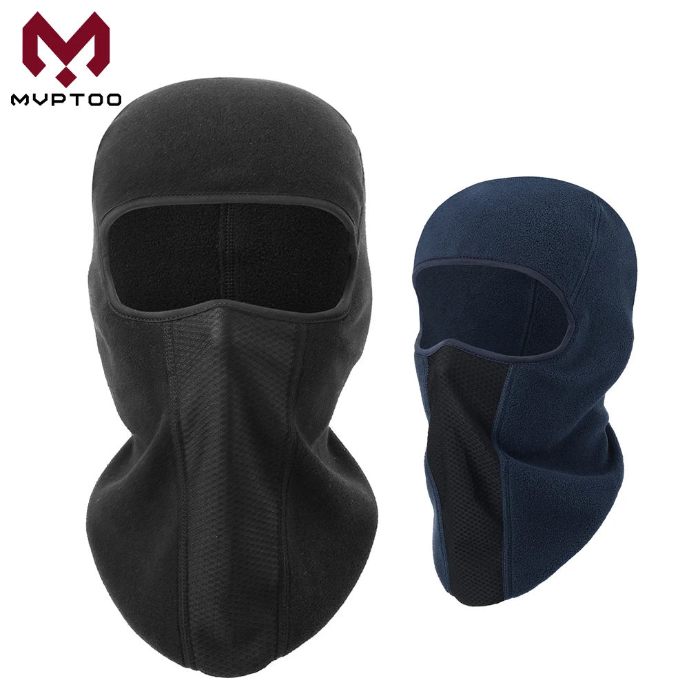 Полярная Балаклава из флиса для холодной погоды зимняя теплая мотоциклетная