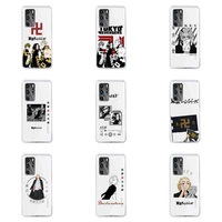 tokyo revengers manjiro sano phone case for huawei p40 p30 p20 mate honor 10i 30 20 i 10 40 8x 9x pro lite transparent cover