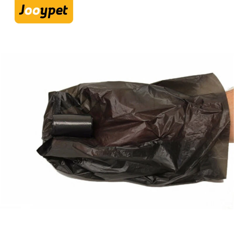 JOOYPET 10 рулонов 100% биоразлагаемые собачьи какашки мешок один синий портативный