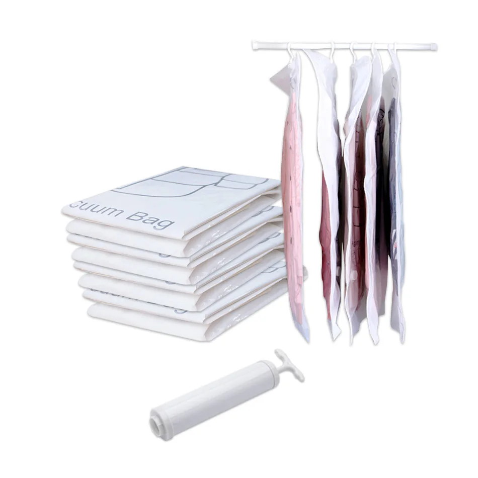 

Vacuum Storage Bags For Clothes Space Saver Dust-proof Moisture-Proof Compression Bag Thicken Wardrobe Closet Home Organizer