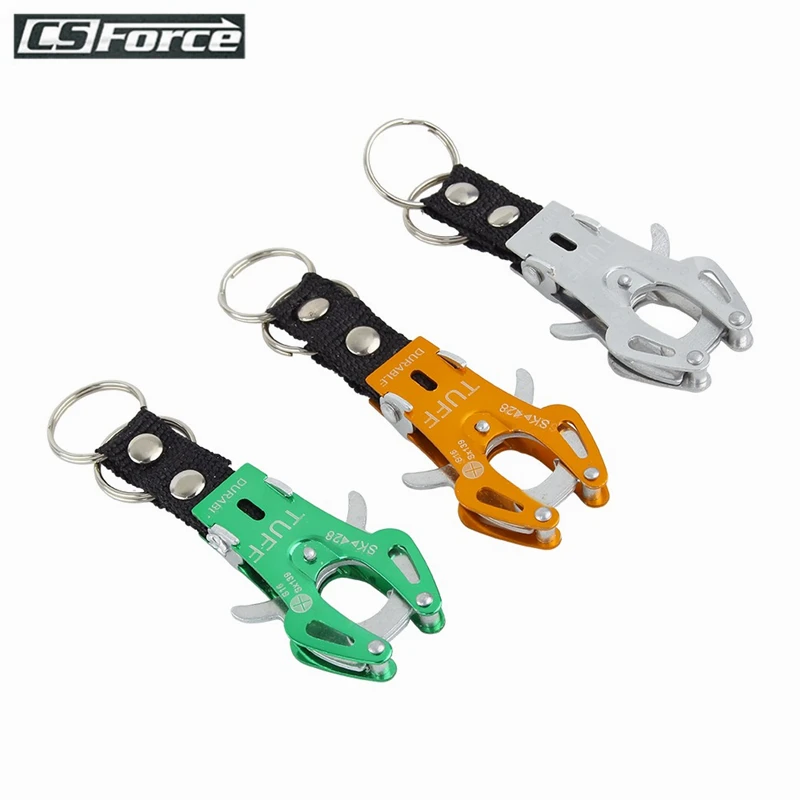 1 шт. Новинка Тигр Пряжка нежный Восхождение Крюк карабина Блокировка Airsoft