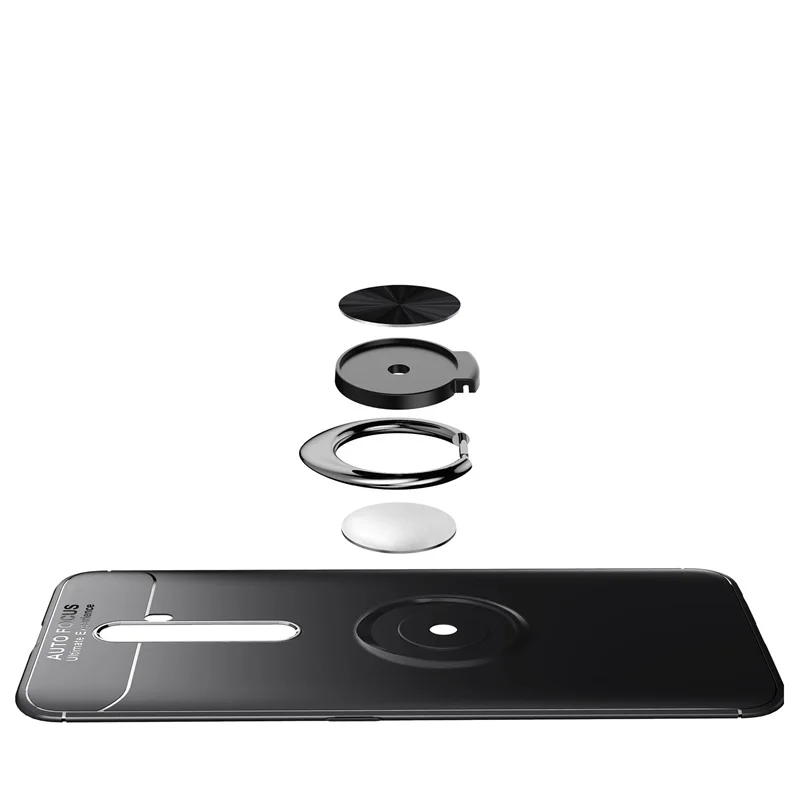 OPPO Reno 2 Z 2Z 2F чехол для телефона Автомобильный Кронштейн кольцо держатель Броня задняя крышка для OPPO Reno 2 Z 10X Zoom reno2 мягкий матовый корпус
