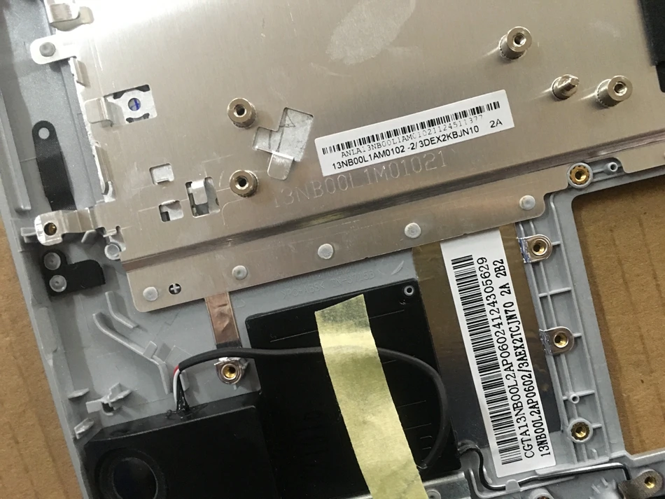 Новая английская белая клавиатура для Asus X201 X201E с подставкой topcase C крышка