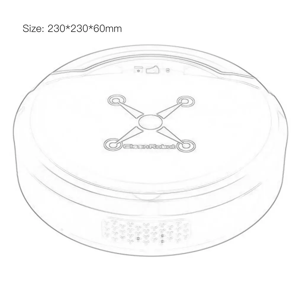 

Newest Rechargeable Auto Robot Vacuum Cleaning Robot Automatic Smart Sweeping Floor Dirt Dust Hair Cleaner Home Sweeping Machine