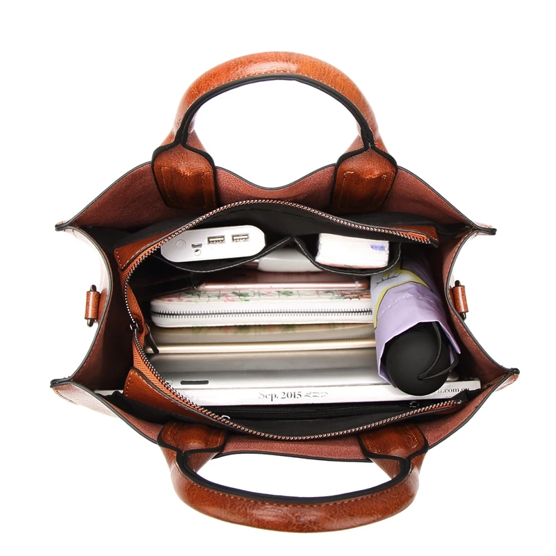 Сумка из искусственной кожи большая женская сумка высококачественная