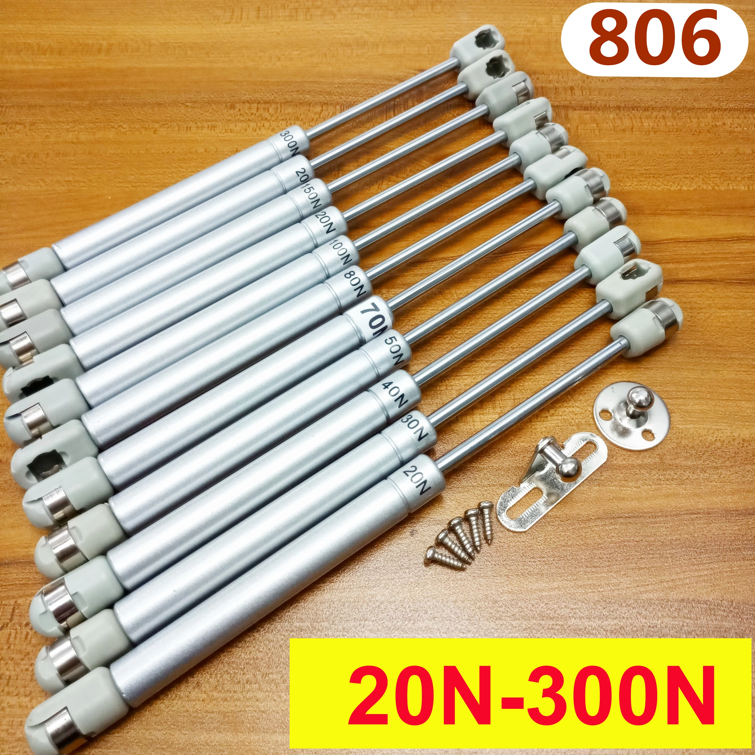 20N-300N мебельная петля, кухонный шкаф, дверной подъемник, пневматическая поддержка, гидравлическая газовая пружина, удерживающая пневматическое оборудование