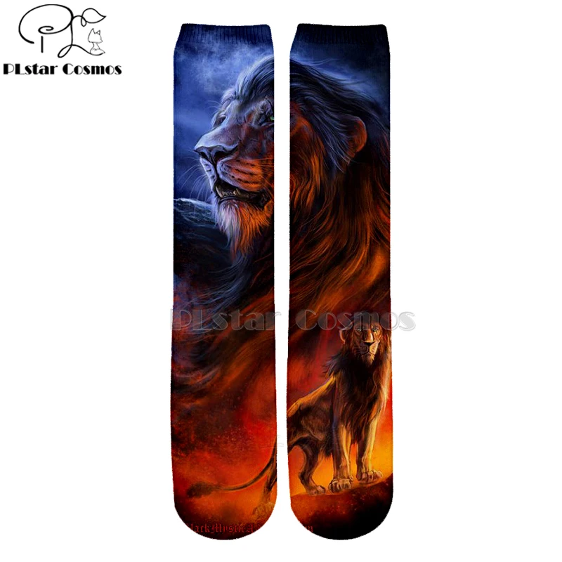Plstar Cosmos the Lion King Simba Носки с рисунком 3d носки для мужчин и женщин забавные животные высокого качества носки с героями мультфильмов dropshopping-1