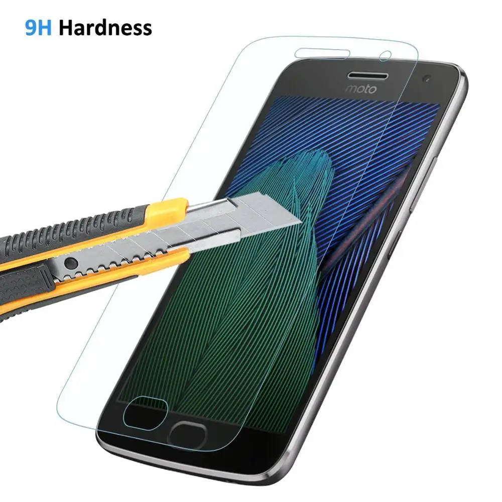 Закаленное стекло для Motorola Moto E5 E6 G5 G5S G6 G7 Play Защита экрана E4 PLUS защитная пленка