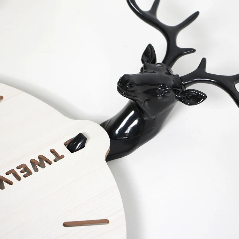 

Wooden Fashion Wall Clock Modern Design Creative Minimalist Digital Wall Clock Nordic Quartz Orologio Parete Home Decor ZB50WC