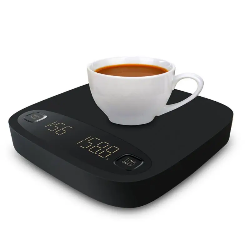 

Smart Electronic LED Digital Coffee Scale With Timer For Espresso Pour Over Hand Drip Brew Coffee Automatic Timing Barista Tools