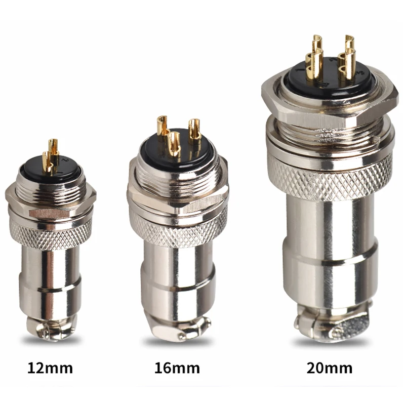 Новый GX12 GX16 GX20 2/3/4/5/6/7/8/9/10/12/14/15 контактов электрические разъемы Папа мама