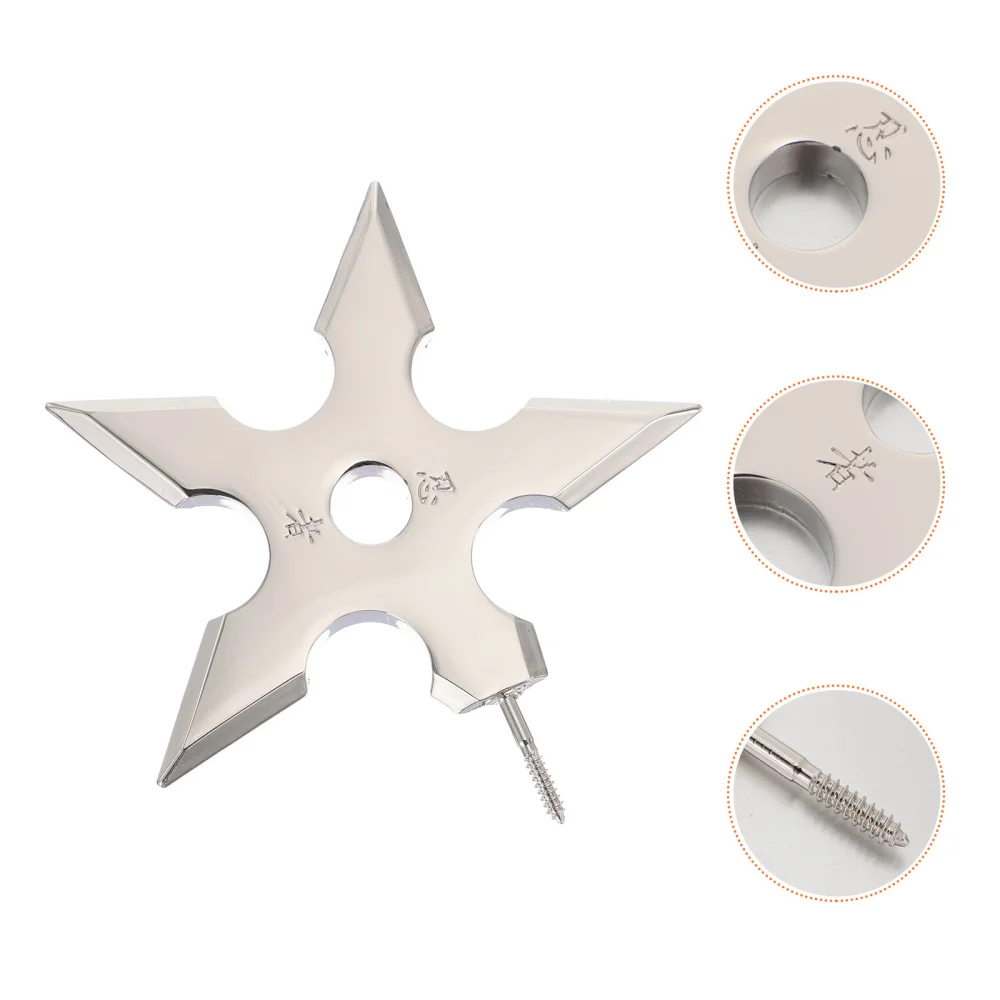 

1Pc Home Dart Design Hook Creative Hanging Hook Clothes Metal Hook Silver